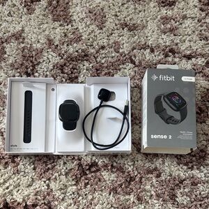 Fitbit Sense 2 in Charcoal with Accessories